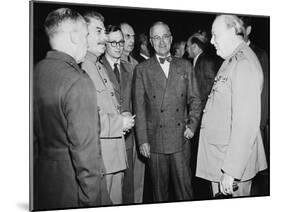 Allied Leaders at the Potsdam Conference, July 17- Aug. 2, 1945-null-Mounted Photo