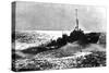 Allied Motor Torpedo Boat on Patrol Off the French Coast, 1944-null-Stretched Canvas