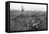 Allied Troops, 31 July 1917 at the Yser Canal, Belgium, 1926-null-Framed Stretched Canvas