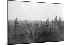Allied Troops, 31 July 1917 at the Yser Canal, Belgium, 1926-null-Mounted Giclee Print
