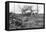 Allied Troops and German Prisoners at the Menin Road, Near Ypres, Belgium, 30 October, 1917-null-Framed Stretched Canvas