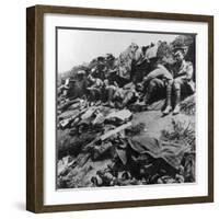 Allied Troops WWI-Robert Hunt-Framed Photographic Print