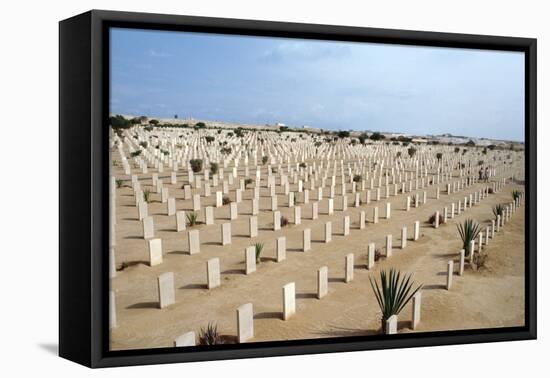 Allied War Cemetery, El Alamein, Egypt-Vivienne Sharp-Framed Stretched Canvas