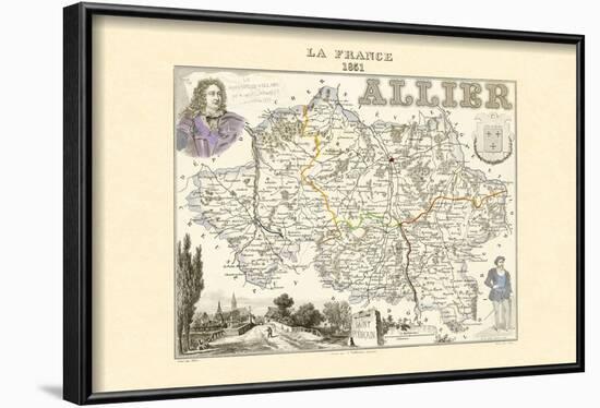 Allier-Alexandre Vuillemin-Framed Art Print