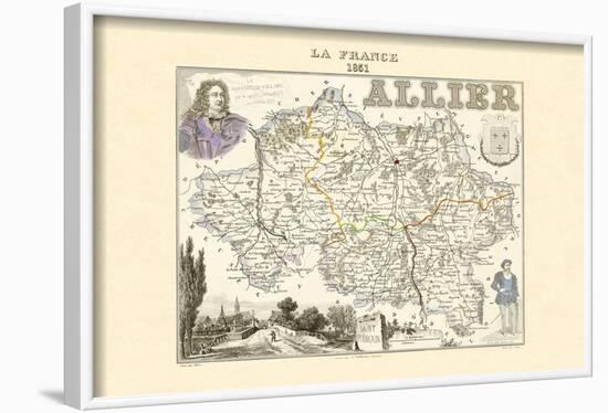 Allier-Alexandre Vuillemin-Framed Art Print