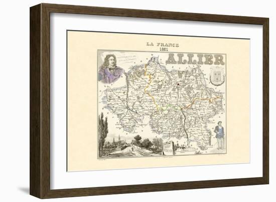 Allier-Alexandre Vuillemin-Framed Art Print