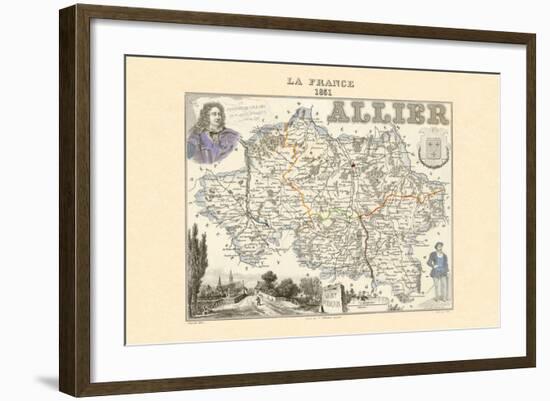 Allier-Alexandre Vuillemin-Framed Art Print