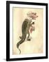 Alligator 1873 'Missing Links' Parade Costume Design-Charles Briton-Framed Giclee Print