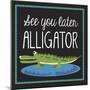 Alligator-Erin Clark-Mounted Giclee Print