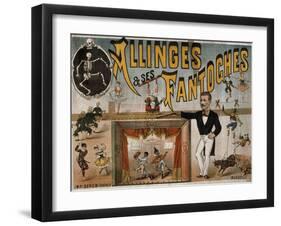 Allinges et ses fantoches-null-Framed Giclee Print