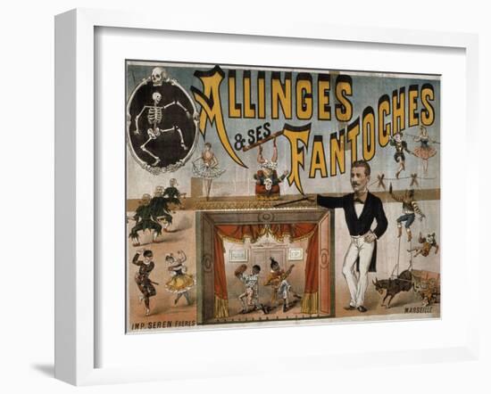 Allinges et ses fantoches-null-Framed Giclee Print