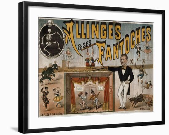 Allinges et ses fantoches-null-Framed Giclee Print