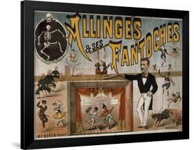 Allinges et ses fantoches-null-Framed Giclee Print