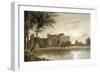 Allington Castle, Near Maidstone, Moonlight, 19th Century-James Duffield Harding-Framed Giclee Print