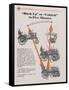 Allis Chalmers All-Crop Tractor with Power Lift-null-Framed Stretched Canvas