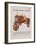 Allis Chalmers All-Crop Tractor with Power Lift-null-Framed Giclee Print