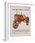 Allis Chalmers All-Crop Tractor with Power Lift-null-Framed Giclee Print