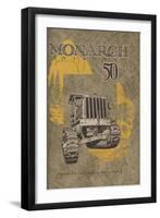 Allis Chalmers Monarch Tractor-null-Framed Giclee Print