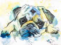 Pug-Allison Gray-Art Print