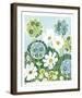 Allium and Cosmos-Zoe Badger-Framed Giclee Print