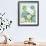 Allium and Cosmos-Zoe Badger-Framed Giclee Print displayed on a wall