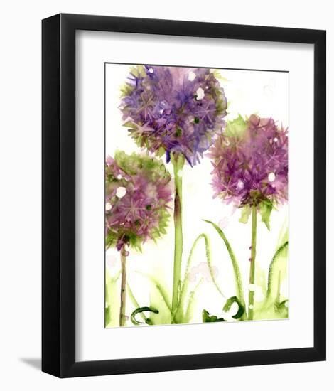 Alliums-Dawn Derman-Framed Art Print