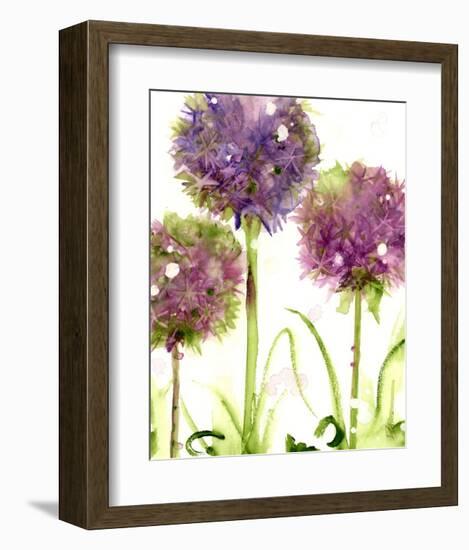 Alliums-Dawn Derman-Framed Art Print