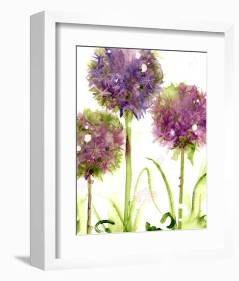 Alliums-Dawn Derman-Framed Art Print