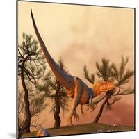 Allosaurus, a Large Theropod Dinosaur from the Late Jurassic Period-null-Mounted Art Print