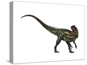 Allosaurus, a Prehistoric Era Dinosaur-null-Stretched Canvas