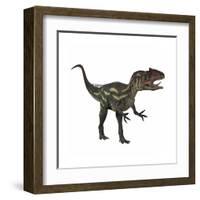 Allosaurus, a Prehistoric Era Dinosaur-null-Framed Art Print