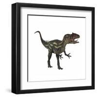 Allosaurus, a Prehistoric Era Dinosaur-null-Framed Art Print