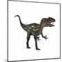 Allosaurus, a Prehistoric Era Dinosaur-null-Mounted Art Print