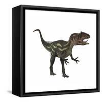 Allosaurus, a Prehistoric Era Dinosaur-null-Framed Stretched Canvas