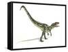 Allosaurus Dinosaur, Artwork-null-Framed Stretched Canvas