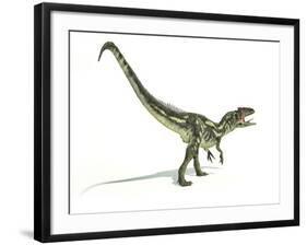 Allosaurus Dinosaur, Artwork-null-Framed Photographic Print