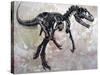 Allosaurus Dinosaur Skeleton-Stocktrek Images-Stretched Canvas