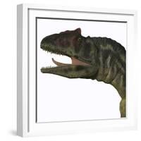 Allosaurus Dinosaur-Stocktrek Images-Framed Art Print