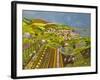 Allotment above Mousehole-Judy Joel-Framed Giclee Print