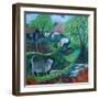 Allotment Cat-Lisa Graa Jensen-Framed Giclee Print