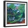 Allotment Cat-Lisa Graa Jensen-Framed Giclee Print