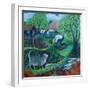 Allotment Cat-Lisa Graa Jensen-Framed Giclee Print