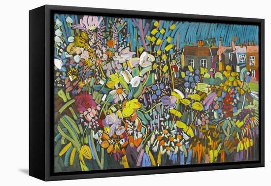 Allotment Garden, 2009-Frances Treanor-Framed Stretched Canvas