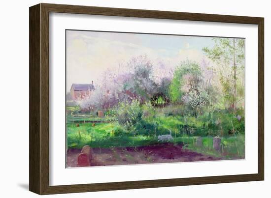 Allotment Stalker, 1991-Timothy Easton-Framed Giclee Print