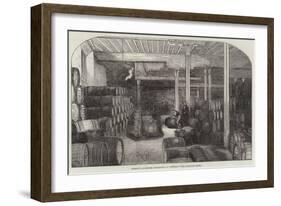 Allsopp's Ale Stores, Haydon-Square, Minories-null-Framed Giclee Print