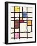 Allsorts 1 (After Mondrian) 2003-Norman Hollands-Framed Photographic Print