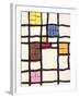 Allsorts 1 (After Mondrian) 2003-Norman Hollands-Framed Photographic Print