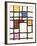 Allsorts 1 (After Mondrian) 2003-Norman Hollands-Framed Photographic Print