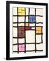 Allsorts 1 (After Mondrian) 2003-Norman Hollands-Framed Photographic Print