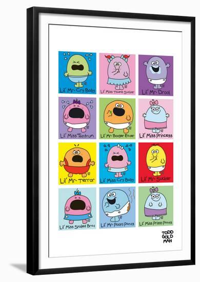 Allsorts I-Todd Goldman-Framed Giclee Print